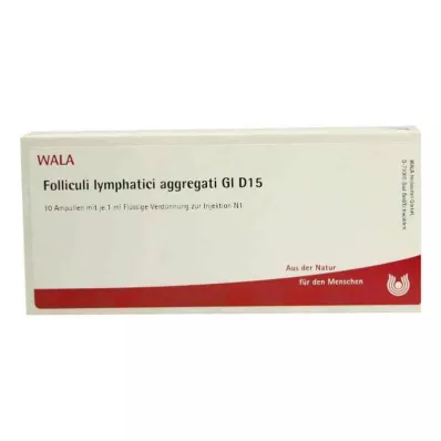 FOLLICULI LYMPHATICI agregāti GL D 15 ampulas, 10X1 ml FOLLICULI LYMPHATICI agregāti GL D 15 ampulas, 10X1 ml