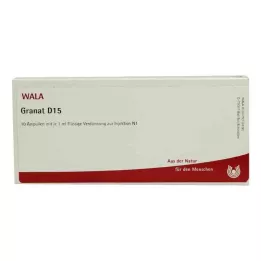 GRANAT D 15 ampulas, 10X1 ml