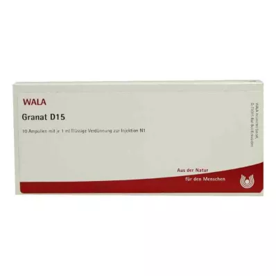 GRANAT D 15 ampulas, 10X1 ml