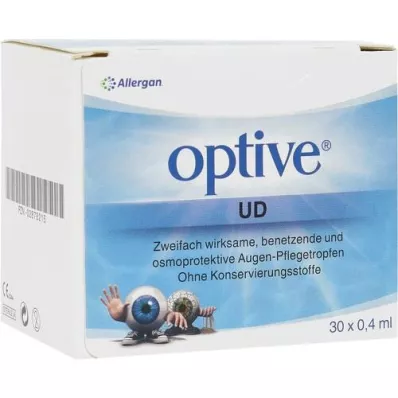 OPTIVE UD Acu pilieni, 30X0,4 ml