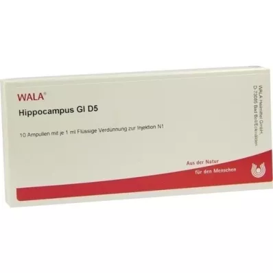HIPPOCAMPUS GL D 5 ampulas, 10X1 ml