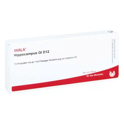 HIPPOCAMPUS GL D 12 ampulas, 10X1 ml