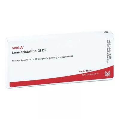 LENS CRISTALLINA GL D 5 ampulas, 10X1 ml LENS CRISTALLINA GL D 5 ampulas, 10X1 ml