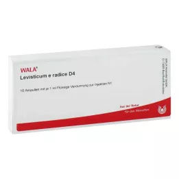 LEVISTICUM E radice D 4 ampulas, 10X1 ml