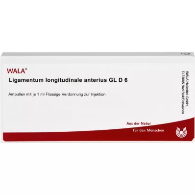 LIGAMENTUM LONGITUDINALE anterius GL D 6 ampulas, 10X1 ml