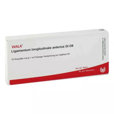 LIGAMENTUM LONGITUDINALE anterius GL D 8 ampulas, 10X1 ml LIGAMENTUM LONGITUDINALE anterius GL D 8 ampulas, 10X1 ml