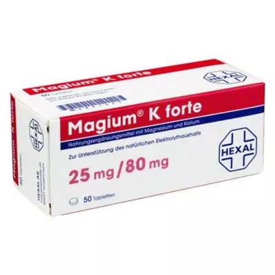 MAGIUM K forte tabletes, 50 gab