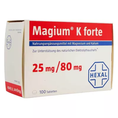 MAGIUM K forte tabletes, 100 gab MAGIUM K forte tabletes, 100 gab
