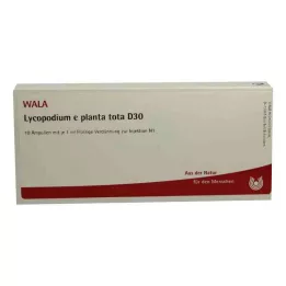 LYCOPODIUM E planta tota D 30 ampulas, 10X1 ml
