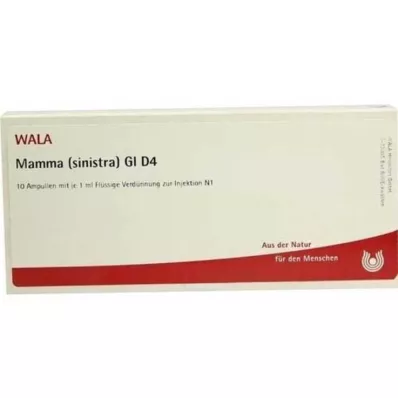 MAMMA SINISTRA GL D 4 ampulas, 10X1 ml