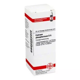 CALCIUM PHOSPHORICUM D 6 atšķaidījums, 20 ml