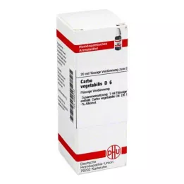 CARBO VEGETABILIS D 6 atšķaidījums, 20 ml