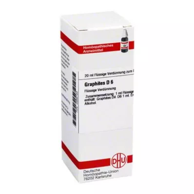 GRAPHITES D 6 atšķaidījums, 20 ml