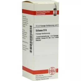 SILICEA D 6 atšķaidījums, 20 ml