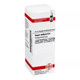 HEPAR SULFURIS D 6 atšķaidījums, 20 ml