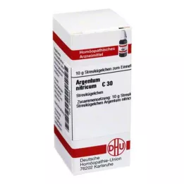 ARGENTUM NITRICUM C 30 bumbiņas, 10 g