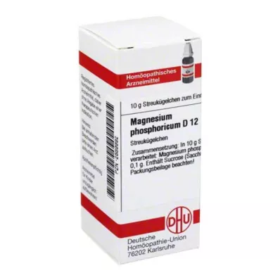 MAGNESIUM PHOSPHORICUM D 12 bumbiņas, 10 g MAGNESIUM PHOSPHORICUM D 12 bumbiņas, 10 g