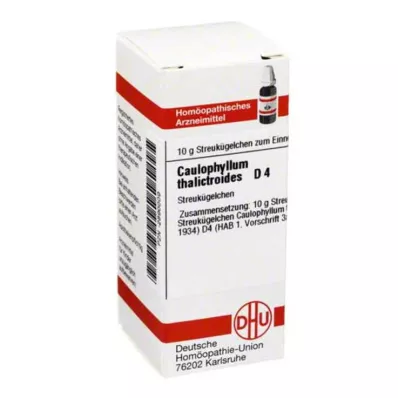 CAULOPHYLLUM THALICTROIDES D 4 globules, 10 g CAULOPHYLLUM THALICTROIDES D 4 globules, 10 g
