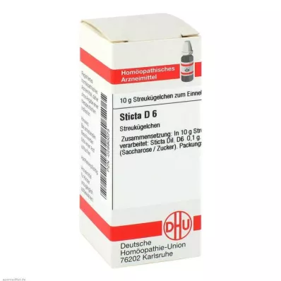 STICTA D 6 lodītes, 10 g