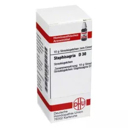 STAPHISAGRIA D 30 bumbiņas, 10 g