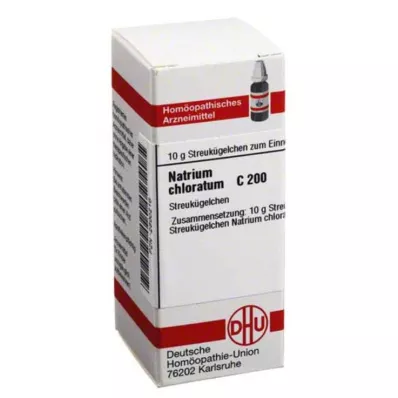 NATRIUM CHLORATUM C 200 bumbiņas, 10 g