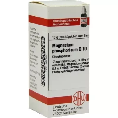 MAGNESIUM PHOSPHORICUM D 10 globules, 10 g