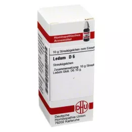 LEDUM D 6 lodītes, 10 g
