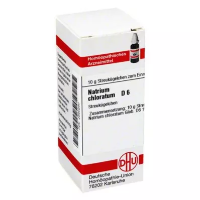 NATRIUM CHLORATUM D 6 lodītes, 10 g NATRIUM CHLORATUM D 6 lodītes, 10 g