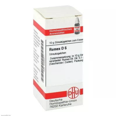RUMEX D 6 lodītes, 10 g RUMEX D 6 lodītes, 10 g