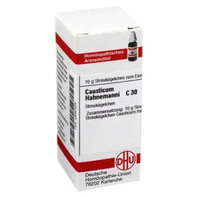 CAUSTICUM HAHNEMANNI C 30 bumbiņas, 10 g