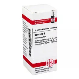 BORAX D 6 lodītes, 10 g