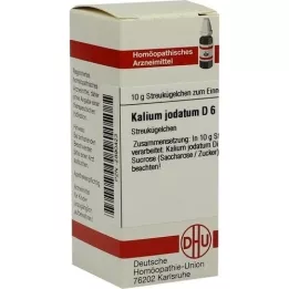 KALIUM JODATUM D 6 lodītes, 10 g