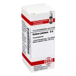 KALIUM JODATUM D 6 lodītes, 10 g
