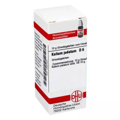 KALIUM JODATUM D 6 lodītes, 10 g KALIUM JODATUM D 6 lodītes, 10 g