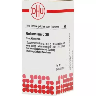 GELSEMIUM C 30 bumbiņas, 10 g