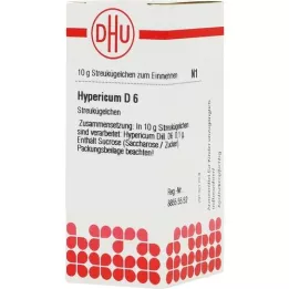 HYPERICUM D 6 lodītes, 10 g
