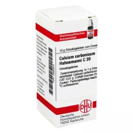 CALCIUM CARBONICUM Hahnemanni C 30 globuļu, 10 g
