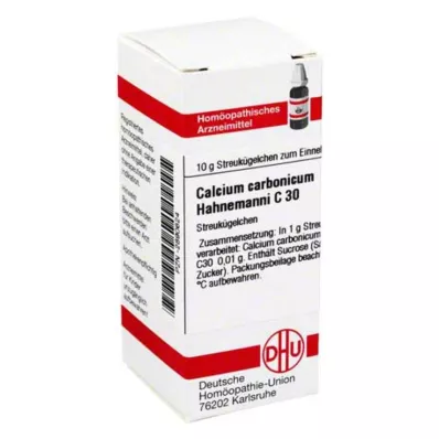 CALCIUM CARBONICUM Hahnemanni C 30 globuļu, 10 g