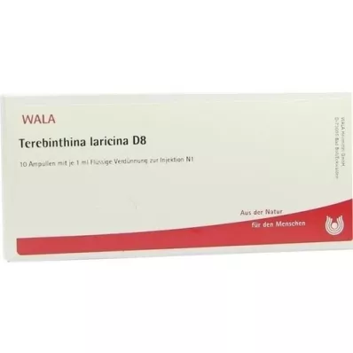 TEREBINTHINA LARICINA D 8 ampulas, 10X1 ml
