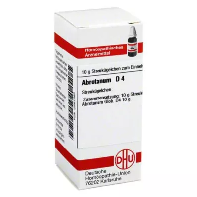 ABROTANUM D 4 globules, 10 g ABROTANUM D 4 globules, 10 g