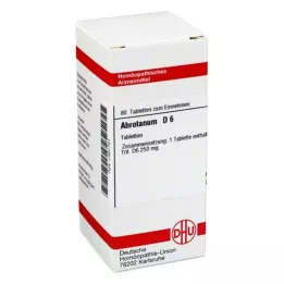 ABROTANUM D 6 tabletes, 80 kapsulas