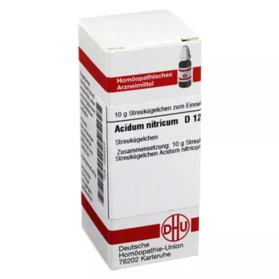 ACIDUM NITRICUM D 12 bumbiņas, 10 g