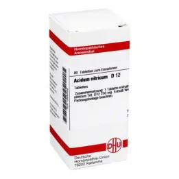 ACIDUM NITRICUM D 12 tabletes, 80 kapsulas