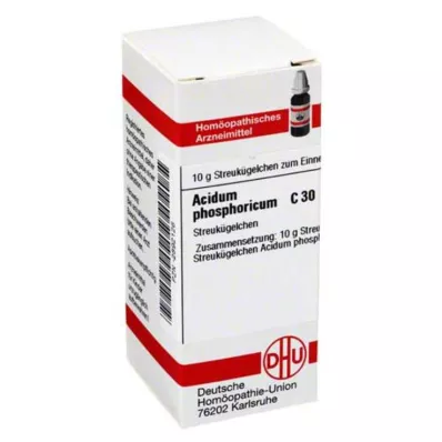 ACIDUM PHOSPHORICUM C 30 bumbiņas, 10 g