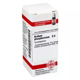 ACIDUM PHOSPHORICUM D 6 lodītes, 10 g