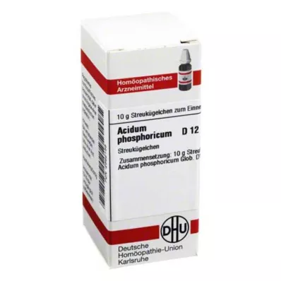 ACIDUM PHOSPHORICUM D 12 bumbiņas, 10 g