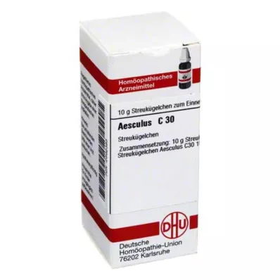 AESCULUS C 30 bumbiņas, 10 g