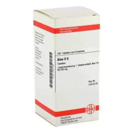 ALOE D 6 tabletes, 200 kapsulas
