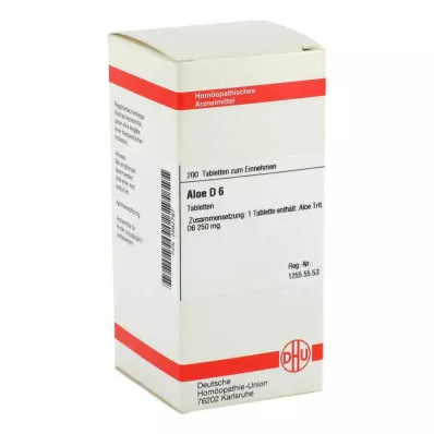 ALOE D 6 tabletes, 200 kapsulas