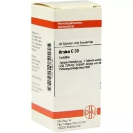 ARNICA C 30 tabletes, 80 kapsulas